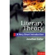 Literary Theory: A Very Short Introduction 9780192853189