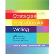 Strategies for Successful Writing A Rhetoric, Reader and Research Guide with NEW MyCompLab -- Access Card Package 9780321853189