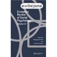 European Review of Social Psychology: Volume 17 9781138883192