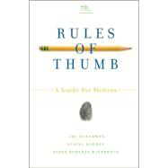 Rules of Thumb : A Guide for Writers 9780073533193