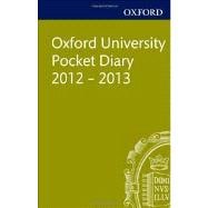 Oxford University Pocket Diary 2012-2013 9780199653195
