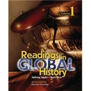 Readings In Global History: Volume 1 9780757553202
