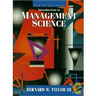 Introduction to Management Science