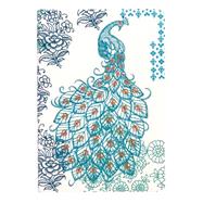 Peacock Handmade Embroidered Journal 9780735343221