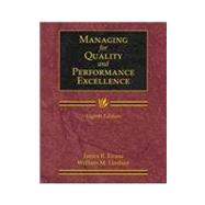 Managing for Quality and Performance Excellence (Book Only) 9780324783223