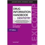 Drug Information Handbook for Dentistry 9781591953227