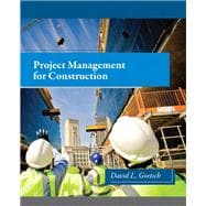 Project Management for Construction 9780132803243