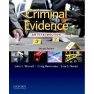 Criminal Evidence An Introduction 9780199783243