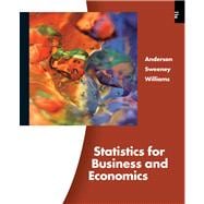 Statistics for Business and Economics (with Printed Access Card) 9780324783247