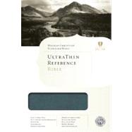 HCSB Ultrathin Reference Bible, Mantova Blue LeatherTouch 9781433603259