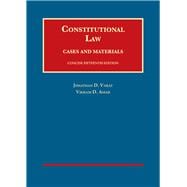 Constitutional Law, Cases and Materials, Concise 9781634603263