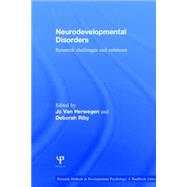 Neurodevelopmental Disorders: Research Challenges and Solutions 9781848723283