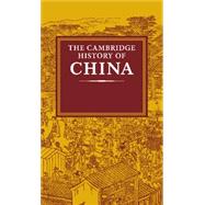 Cambridge History of China 9780521243285