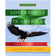 Government in America People, Politics, and Policy, Brief Study Edition with MyPoliSciLab with eText -- Access Card Package 9780205073290