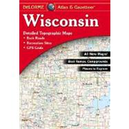 Wisconsin Atlas and Gazetteer 9780899333311