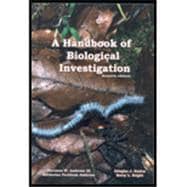 Handbook of Biological Investigation 9780887253317