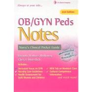 OB/GYN and Peds Notes : Nurse's Clinical Pocket Guide 9780803623323