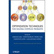 Optimization Techniques for Solving Complex Problems