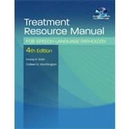 Treatment Resource Manual for Speech Language Pathology, 4th Edition 9781133483328