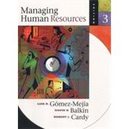 Managing Human Resources 9780130113337