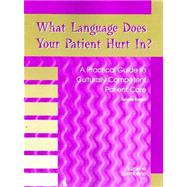What Language Does Your Patient Hurt In 9780763823337