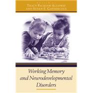 Working Memory and Neurodevelopmental Disorders 9780415653343