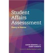 Student Affairs Assessment 9781620363362