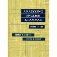 Analyzing English Grammar