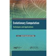 Evolutionary Computation: Techniques and Applications