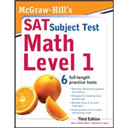 McGraw-Hill's SAT Subject Test Math Level 1, 3rd Edition 9780071763370