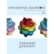 Differential Equations : Computing and Modeling 9780130673374