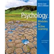 Psychology : Modules for Active Learning with Concept Modules with Note-Taking and Practice Exams 9780495553380