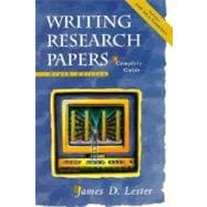 Writing Research Papers