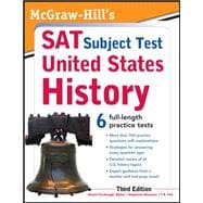 McGraw-Hill's SAT Subject Test United States History, 3rd Edition 9780071763394