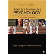 African American Psychology 9781506333403