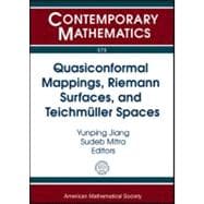 Quasiconformal Mappings, Riemann Surfaces, and Teichmuller Spaces 9780821853405