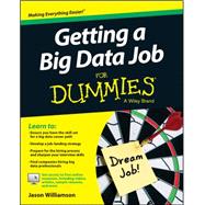 Getting a Big Data Job for Dummies 9781118903407