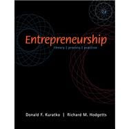 Entrepreneurship (with InfoTrac) 9780324323412