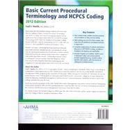 Basic Current Procedural Terminology and HCPCS Coding, 2012 edition 9781584263425