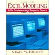 Excel Modeling in the Fundamentals of Corporate Finance and UG Corporate Finance Software Package 9780131513433