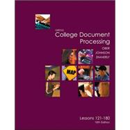 Gregg College Keyboarding & Document Processing (GDP), Lessons 121-180 text 9780072963434