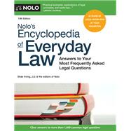 Nolo's Encyclopedia of Everyday Law 9781413323436