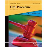 Black Letter Outline on Civil Procedure 9781647083441