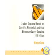 Student Solutions Manual for Scheaffer, Mendenhall, and Ott's Elementary Survey Sampling
