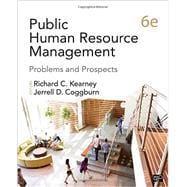 Public Human Resource Management 9781483393452