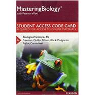 MasteringBiology with Pearson eText -- Standalone Access Card -- for Biological Science 9780134283463