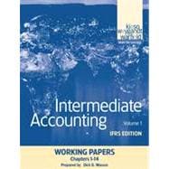 Intermediate Accounting: IFRS Edition, Working Papers, Volume 1, 1st Edition 9780470613467