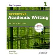 Effective Academic Writing 2e Student Book 1 9780194323468