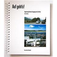 Auf geht's! Beginning German Language and Culture, 3rd edition textbook 9781886553477