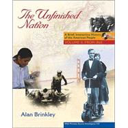 The Unfinished Nation:  Brief, Interactive, Volume 2, with Primary Source Investigator and PowerWeb